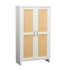 Sauder Isabella Isle Storage Cabinet - White-Multi-room storage: This functional cabinet can meet your storage needs in a variety of rooms – living room, office, kitchen, craft, or bathroom