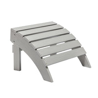 Backyard Lifestyles Footrest - Light Grey-Durable Weather Resistant Polystyrene: HIPS, High Impact Polystyrene.
