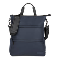 Bugatti x Edition22 - Business Tote Bag Convertible Into A Backpack - Blue-Reusable Bags & Totes