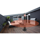 Westinghouse 1500-Watt Freestanding Infrared Electric Patio Heater-IP55 certified water resistant and weatherproof rating makes this safe for use outdoors, even in wet or rainy environments. No need to put it away every day.