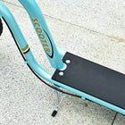 Aosom Youth Kick Scooter with 12'' Inflatable Rubber Wheel - Blue-Colour: Blue 