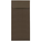 JAM Paper #10 Policy Envelopes, 4 1/8 x 9.5, Chocolate Brown Recycled, 100 Pack (900940724g)-Chocolate brown