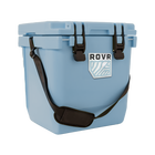 RovR CoolR 25 Quart Hard Cooler with Shoulder Strap - South Pacific-RapidLock Latches create an airtight seal and offer fast, easy-to-use access to the party