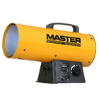 Master 60,000 BTU LP Forced Air Heater - Yellow-Variable heat settings and adjustable height