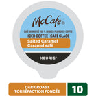 McCafé Brew Over Ice K-Cup Coffee Pods - Salted Caramel - 10 Pack-Compatibility: This Product Contains Genuine K-cup Pods, Engineered For Guaranteed Quality And Compatibility With All Keurig Coffee Makers.