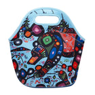 Oscardo Bear by John Rombough Lunch Bag-Authentic Indigenous Art Designs - Showcases stunning artwork by First Nations, Inuit, and Métis artists from across Canada, bringing Indigenous culture and creativity to everyday life