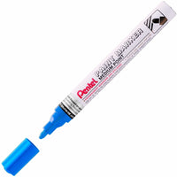Pentel Paint Marker - Medium Point - Bullet Tip - Blue Ink-Quick Drying