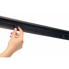 Staples Adjustable Dry-Erase Whiteboard/Presentation Easel - 30" x 42" - Black-Folds flat for storage and transportation