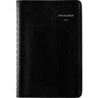 AT-A-GLANCE 2027 Daily Appointment Book - 8" H x 4-7/8" W - Black - English-12 months: January 2027 - December 2027