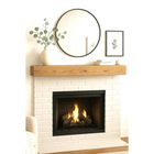 Entrepot La Grange Floating Beam Fireplace Mantel - 72" L x 7" D x 5" T - Honey-Real Wood