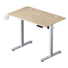 MotionGrey Ergo2 Electric Height Adjustable 40" W Sit-to-Stand Desk with Memory Settings - Light Brown-Affordable Pricing - MotionGrey is a North American based company, focused on providing affordable & ergonomic solutions to everyday workplaces. Our Standing Desk are priced competitively, while offering the industry leading quality & Technology