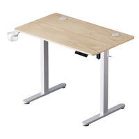 MotionGrey Ergo2 Electric Height Adjustable 40" W Sit-to-Stand Desk with Memory Settings - Light Brown-Affordable Pricing - MotionGrey is a North American based company, focused on providing affordable & ergonomic solutions to everyday workplaces. Our Standing Desk are priced competitively, while offering the industry leading quality & Technology