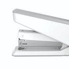 Fellowes LX850 Full Strip EasyPress Antimicrobial Stapler - White-Standard Clinch finish
