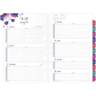 Day-Timer 2027 Two Page Per Week Planner Refill - Desk Size - 5-1/2" H x 8-1/2" W - Floral - English-Soft Day-Timer borders make these refills properly business-like but pleasing to the eye