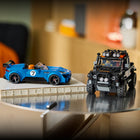 LEGO Speed Champions Jaguar Project 7 & Land Rover Defender-Each collectible car model features design details from the real-life version