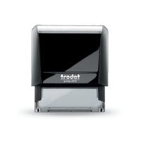 Trodat 4913 DIY Climate-Neutral Self-Inking Stamp, 5-Line, 7/8" x 2-3/8"-Create your own stamp on the Trodat website with an easy, customer-friendly, step-by-step process
