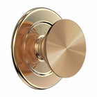 PopSockets PopGrip for MagSafe Round with Adapter Ring - Radial Gold-For non-MagSafe© Cases: use the included universal magnetic adapter ring (sticks to smooth, hard, flat, non-silicone cases)<br />Easily swap the top to change your style