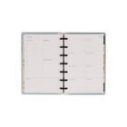 The Happy Planner 2027 Mini Disc Bound Dated Monthly Planner - 7.50" x 6.69" - Quiet Simplicity - English-Dimensions: Mini 7.50" x 6.69"