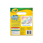 Crayola Washable Super Tips Markers, 100 Count-This bulk marker set features 100 different colours to make sure you always have the shade you need