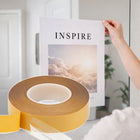Futech Banner Hem Double-sided Tape - 25mm W x 50m L - Clear-Clean, professional finish that keeps signage, displays, and materials firmly in place with no exposed tape.