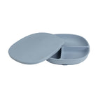 b.box Silicone Plate + Lid - Ocean-Made from baby-safe platinum silicone