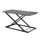 TygerClaw TYDS14029 Tabletop Workstation-Stepless height settings for your free height adjustment