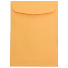 Jam Paper Open End Catalog Recycled Envelopes - 7 1/2" H x 10 1/2" W - Brown Kraft Manila - 25 Pack-Color: Brown Kraft Open End Envelopes