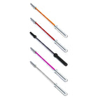 MotionGrey Olympic Barbell - Strength Training Weightlifting Bar for Squats, Deadlifts & Press - Silver-Designed with a 30mm shaft and smooth spin system for better control, stability, and reduced wrist strain