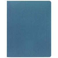 Merangue Report Covers - 11 1/2" x 9 1/8" - Light Blue - 25 Pack-Leatherine report covers