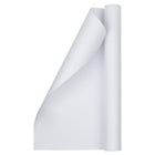 JAM Paper Matte Wrapping Paper - 17" x 18' - Matte White - 2 Pack-Colour: White Matte