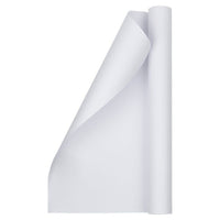 JAM Paper Matte Wrapping Paper - 17" x 18' - Matte White - 2 Pack-Colour: White Matte