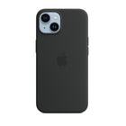 Apple iPhone 14 Silicone Case With Magsafe - Midnight Black-For use with iPhone 14