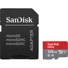 Sandisk Ultra 128 GB microSDXC UHS-I Card with Adapter-128 GB capacity