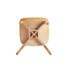 Manhattan Comfort Versailles 18.5" Industry Chic Dining Chair - Nature - Set of 4-30 Day Limited Manufacturer's Warranty