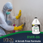RMR Solutions RMR-86 Pro Instant Mold & Mildew Stain Remover - 3.78 L - 4 Pack-RMR-86 PRO Instant Mold Stain Remover is a professional-grade formula that utilizes deep-penetrating surfactants with a unique hybrid of pure sodium hypochlorite to remove stubborn stains.