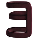 Modway Winslow Barrel Performance Velvet Dining Chair - Mulberry-7