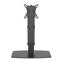 Kanto Universal Monitor Desktop Stand - Height Adjustable - 360 Degree Rotation - Black-Fits most computer monitors from 17” to 32”