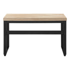 Monarch Specialties 7678 48" Computer Desk - Natural/Adj.Height/ Black Metal-9