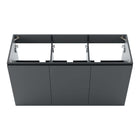 Modway Bryn 48" Wall-Mount Bathroom Vanity - Grey-9