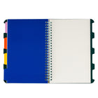General Supply Goods + Co Divider Notebook - 4 Tab-80 sheets (160 pages) of off-white FSC-certified paper
