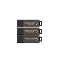 Centon 16GB USB 2.0 Datastick Pro ValuePack - Grey - 3 Pack-USB 2.0 16GB
