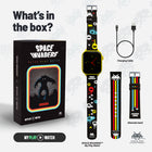  My Play Watch Space Invaders Retro Gaming Smartwatch - Yellow/Black-6
