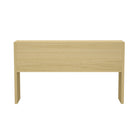 Manhattan Comfort Linda Modern 3-Drawer Console Table - Natural Oak-Home Assembly Required. All Hardware Included