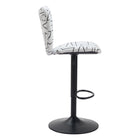Zuo Elevate Barstool - White - Set of 2-3 year limited warranty