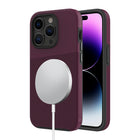 AXS PROTech Plus MagSafe Compatible Sleek Dual-layered Anti-Shock Case for Apple iPhone 14 Pro Max - Sangria-MagSafe Compatible