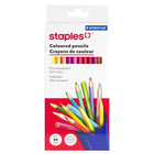 Staples/Staedtler Coloured Pencils - 24 Pack-Co-branded coloured Pencils