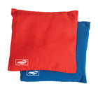 Triumph Competition Microfiber Bean Bag Set with Tray - 6" x 6" - Red/Blue - 8 Pack-6