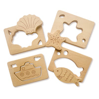 Learn Well Little Looking Shapes - Ocean-Perfect for shadow play, or using with a light up table, stand them up, stack them or just look through them and see the world from a new perspective