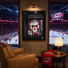 Frameworth Carolina Hurricanes 2026 Stanley Cup Champions: Seth Jarvis PhotoGlass Framed Photo - 18" W x 22" H-6