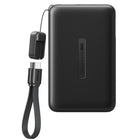 INIU Pocket Neo 10000mah Power Bank - Black-With 22.5W PD fast charging, it powers your iPhone 15 to 60% in just 25 minutes (twice as fast as standard 12W power banks)
